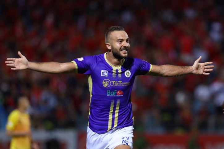 Vladimir Siladji chân sút số 1 của Hà Nội FC