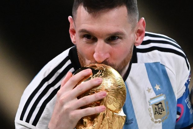 Lionel Messi đã được trao danh hiệu Quả bóng Vàng World Cup 2022 Lionel Messi đã được trao danh hiệu Quả bóng Vàng World Cup 2022