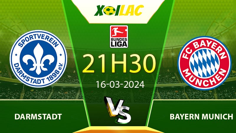 Soi kèo Darmstadt vs Bayern Munich