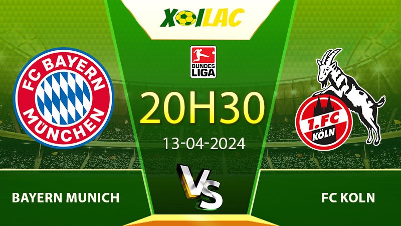 Soi kèo Bayern Munich vs FC Koln