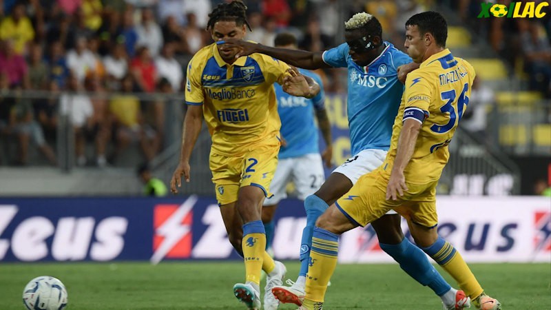 Napoli sẽ tiếp đón Frosinone trên sân nhà tại vòng 32 Serie A Napoli sẽ tiếp đón Frosinone trên sân nhà tại vòng 32 Serie A