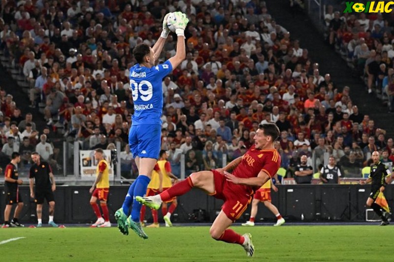 Empoli sẽ đối đầu với AS Roma tại vòng 38 Serie A
