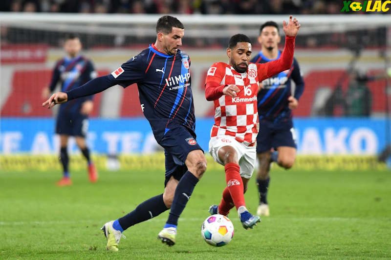 Heidenheim sẽ đối đầu với Mainz tại vòng 32 Bundesliga