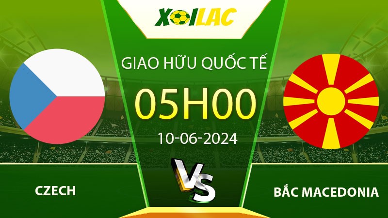 Soi kèo Czech vs Bắc Macedonia