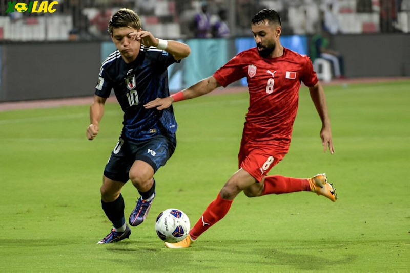 Nhật Bản sẽ đối đầu với Bahrain tại lượt trận tiếp theo vòng loại World Cup