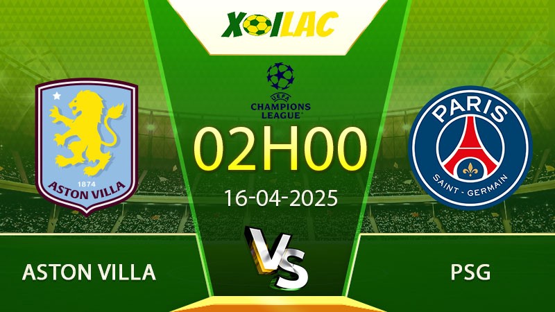 Soi kèo Aston Villa vs PSG